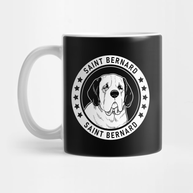 Saint Bernard Fan Gift by millersye